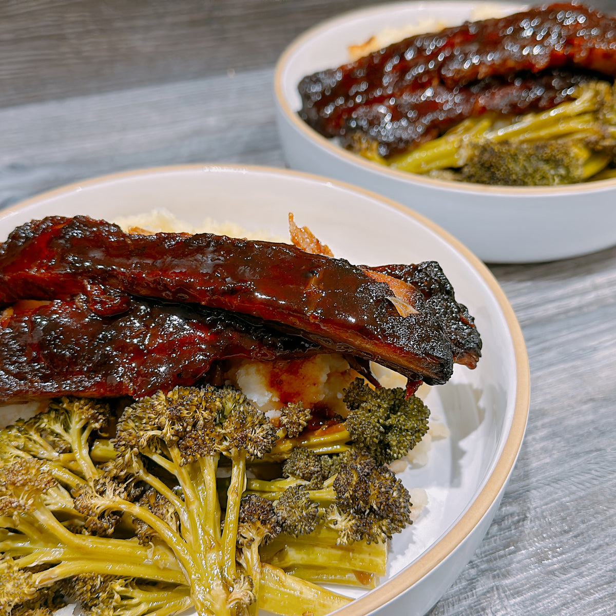 Spicy Rye's Bourbon BBQ Pork Ribs
