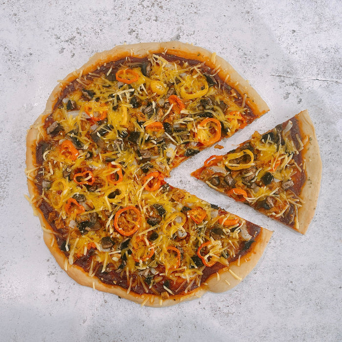 Image of vegan pizza