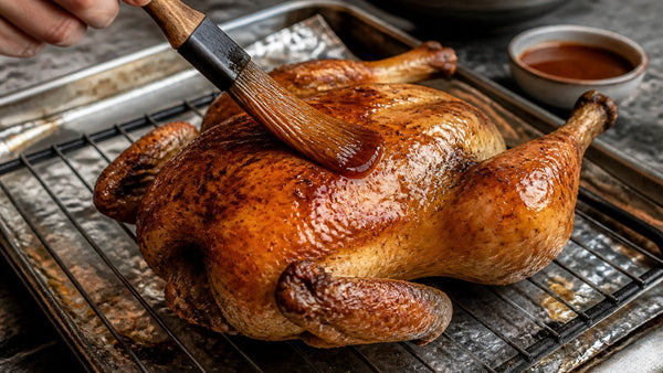 How Do You Glaze Chicken for Crispy Skin?