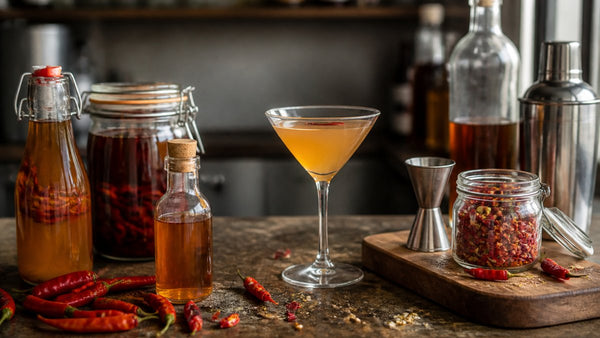 Make Spicy Vinegar for Cocktails: A Step-by-Step Guide
