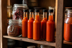 Preservative Free Hot Sauce for Pantry Storage