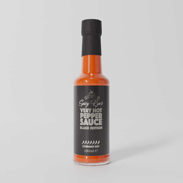 Very Hot Pepper Sauce - Black Edition