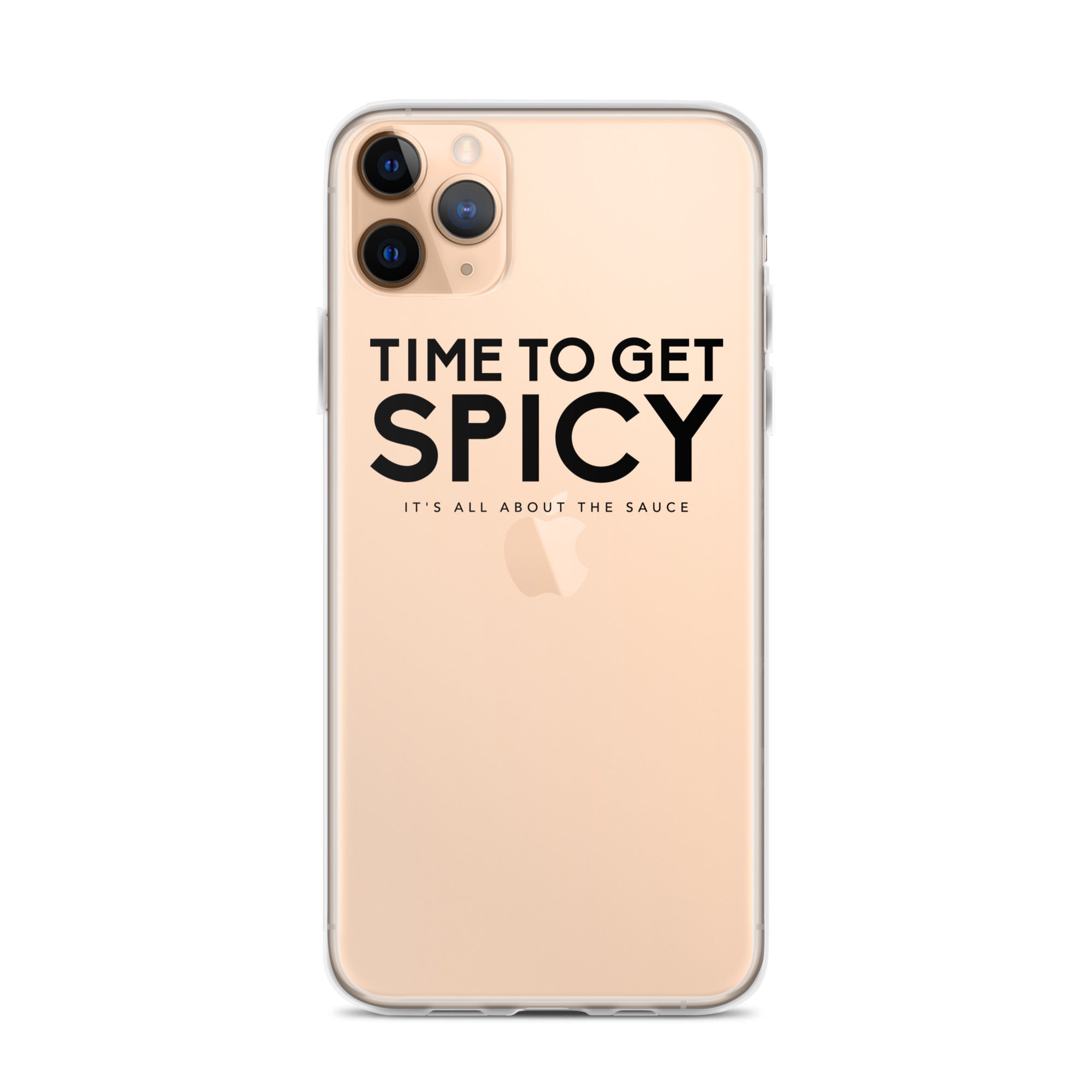 Time To Get Spicy - Clear Case for iPhone®