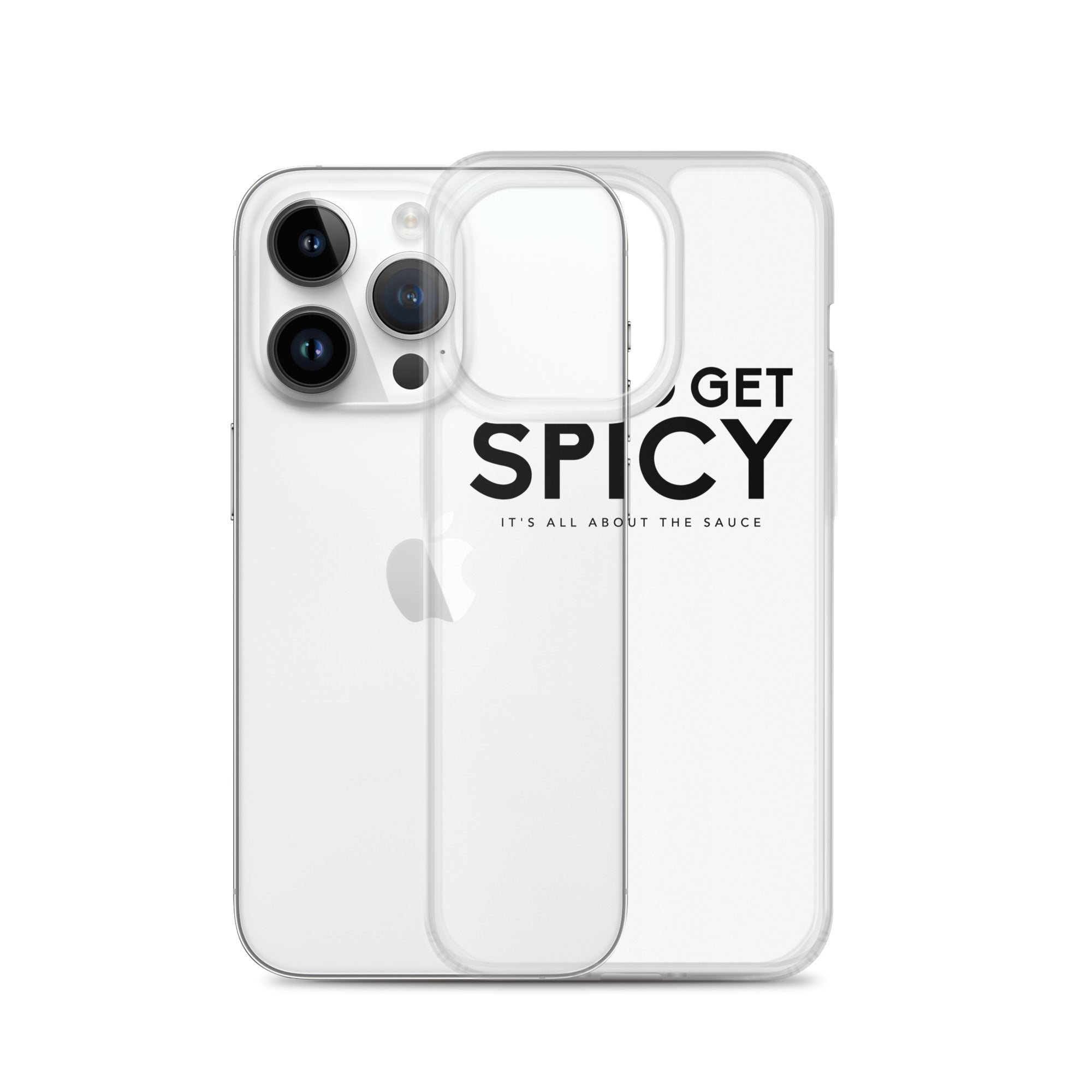 Time To Get Spicy - Clear Case for iPhone®